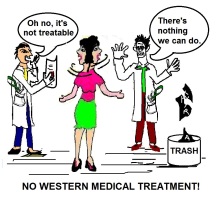 NO WESTERN MEDICAL TREATMEMT